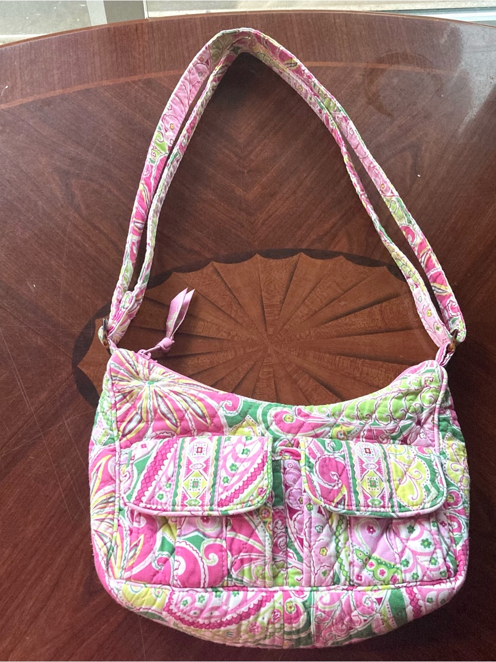 Y2K mini cargo sling Libby pinwheel